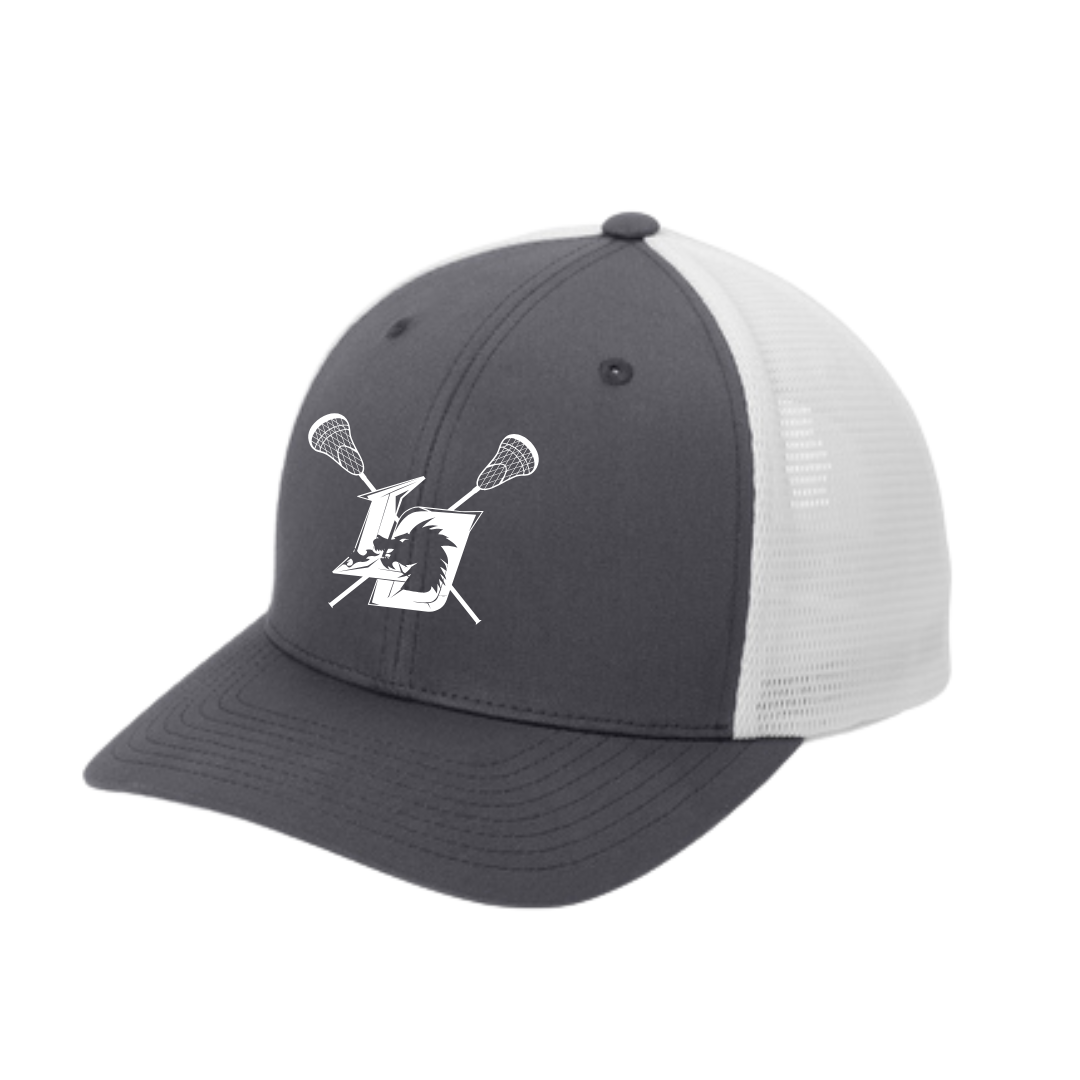 Lake Orion Dragons Lacrosse Flexfit 110® Mesh Cap