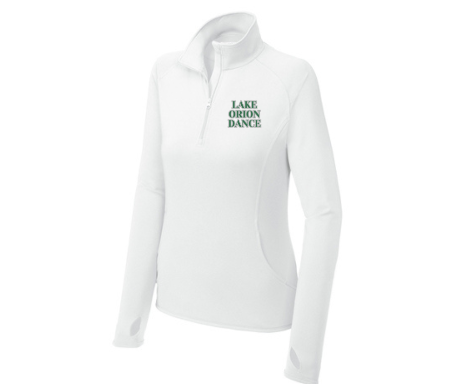 Ladies Sport-Wick® Stretch 1/2-Zip Pullover