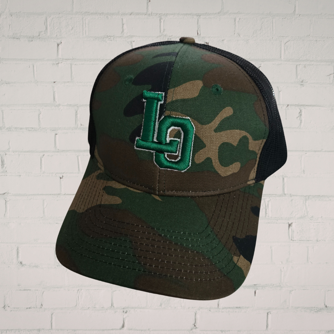 Camo Snapback Trucker Cap