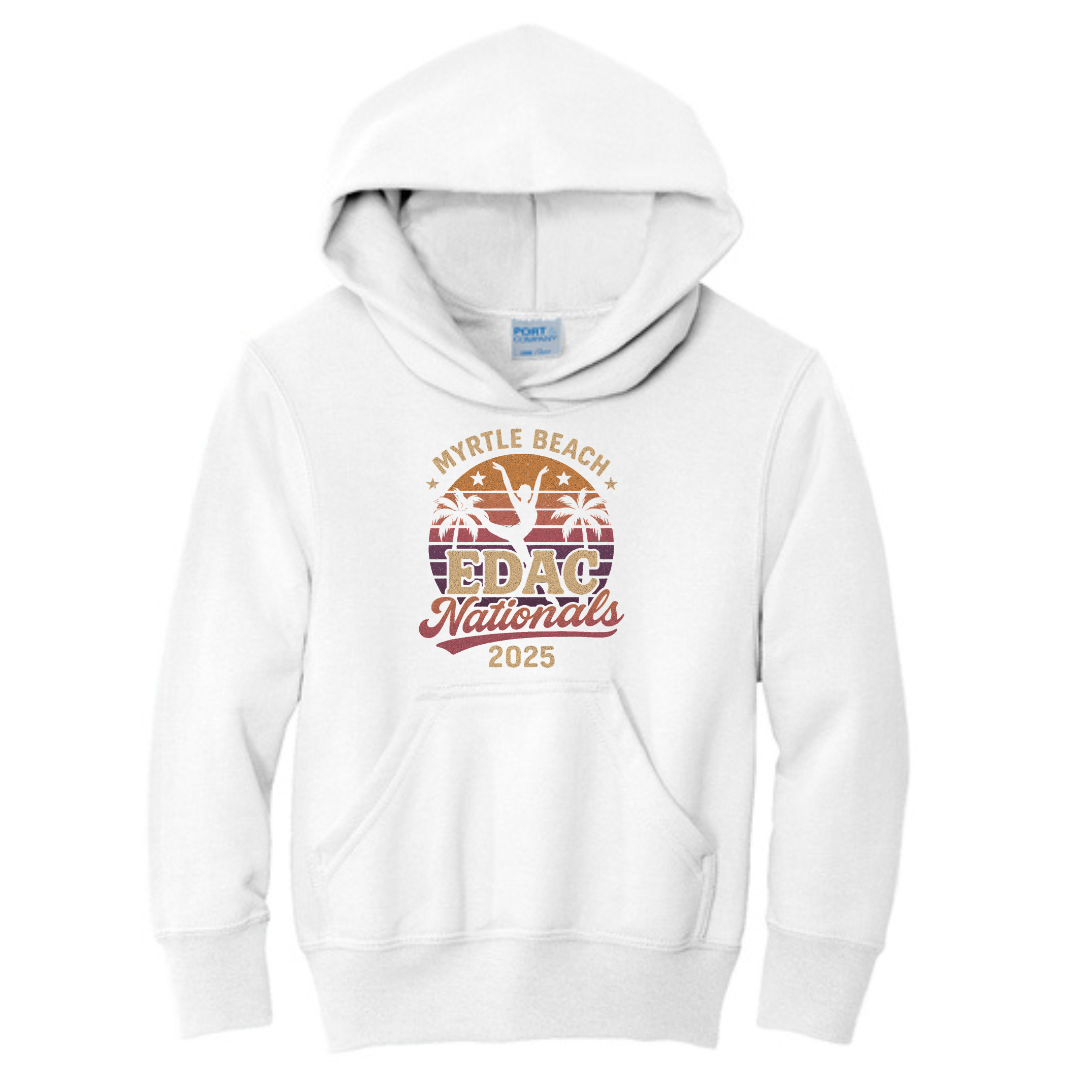 Youth Core Fleece Pullover Hooded Sweatshirt Nationals 2025