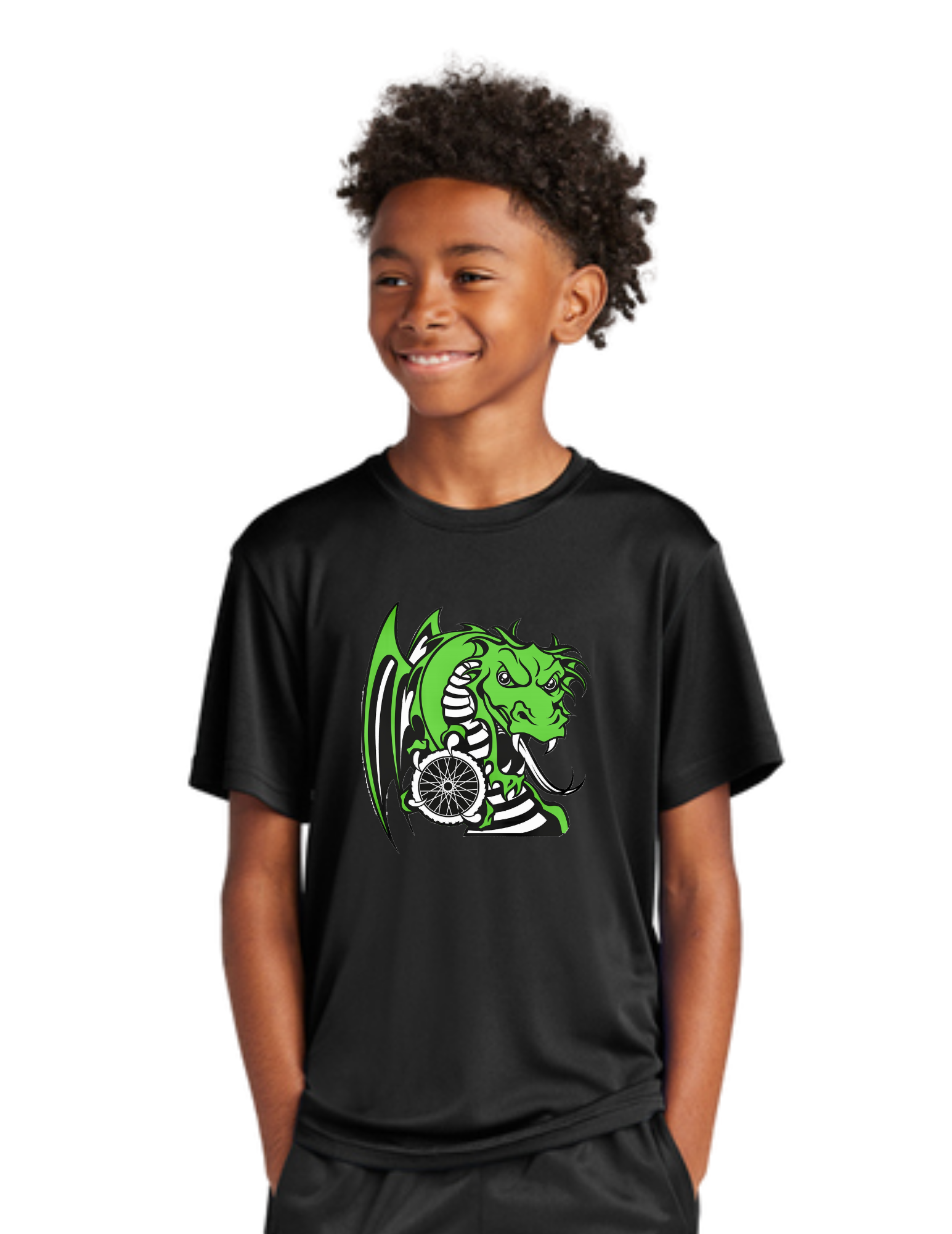 Lake Orion Cycling Dragon Youth PosiCharge® Competitor™ Tee