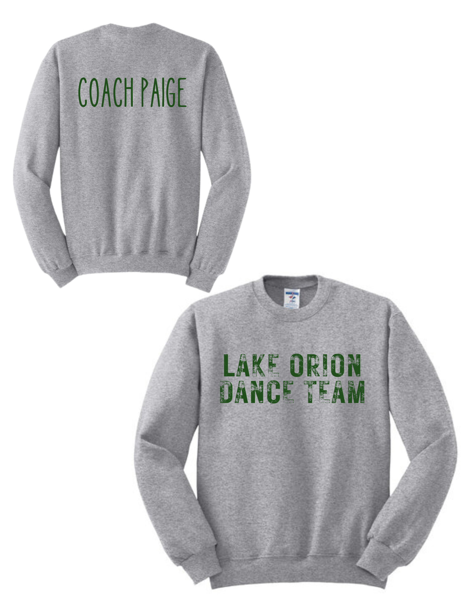 COACH LO Dance Team NuBlend Crewneck Sweatshirt