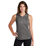 Elite Dance Ladies PosiCharge ® Tri-Blend Wicking Draft Hoodie Tank