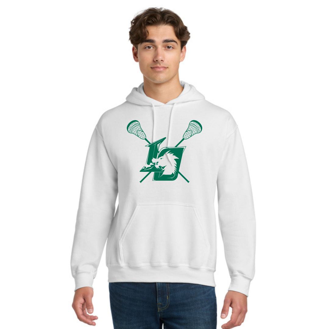 LO Dragons Lacrosse Pullover Hooded Sweatshirt