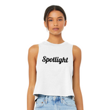 Spotlight Dance Women's Racerback Cropped Tank