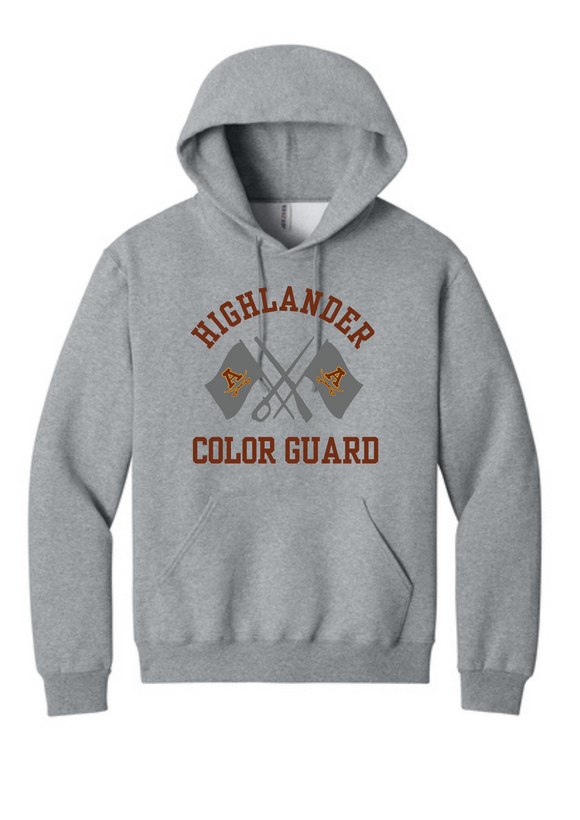 Adams Color Guard - Jerzees Rugged™ Unisex Hooded Sweatshirt