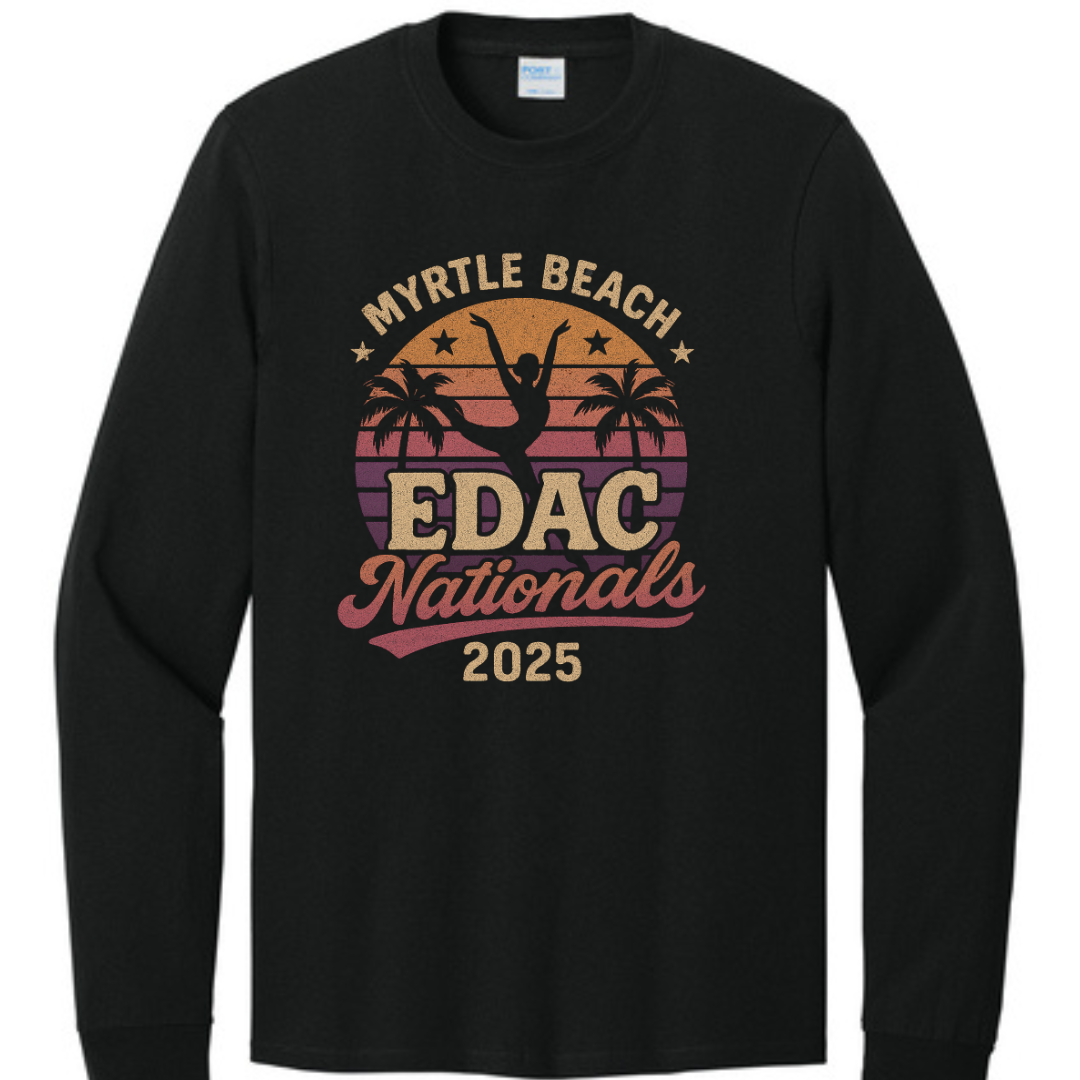 Elite Dance Long Sleeve Core Cotton Tee Nationals 2025
