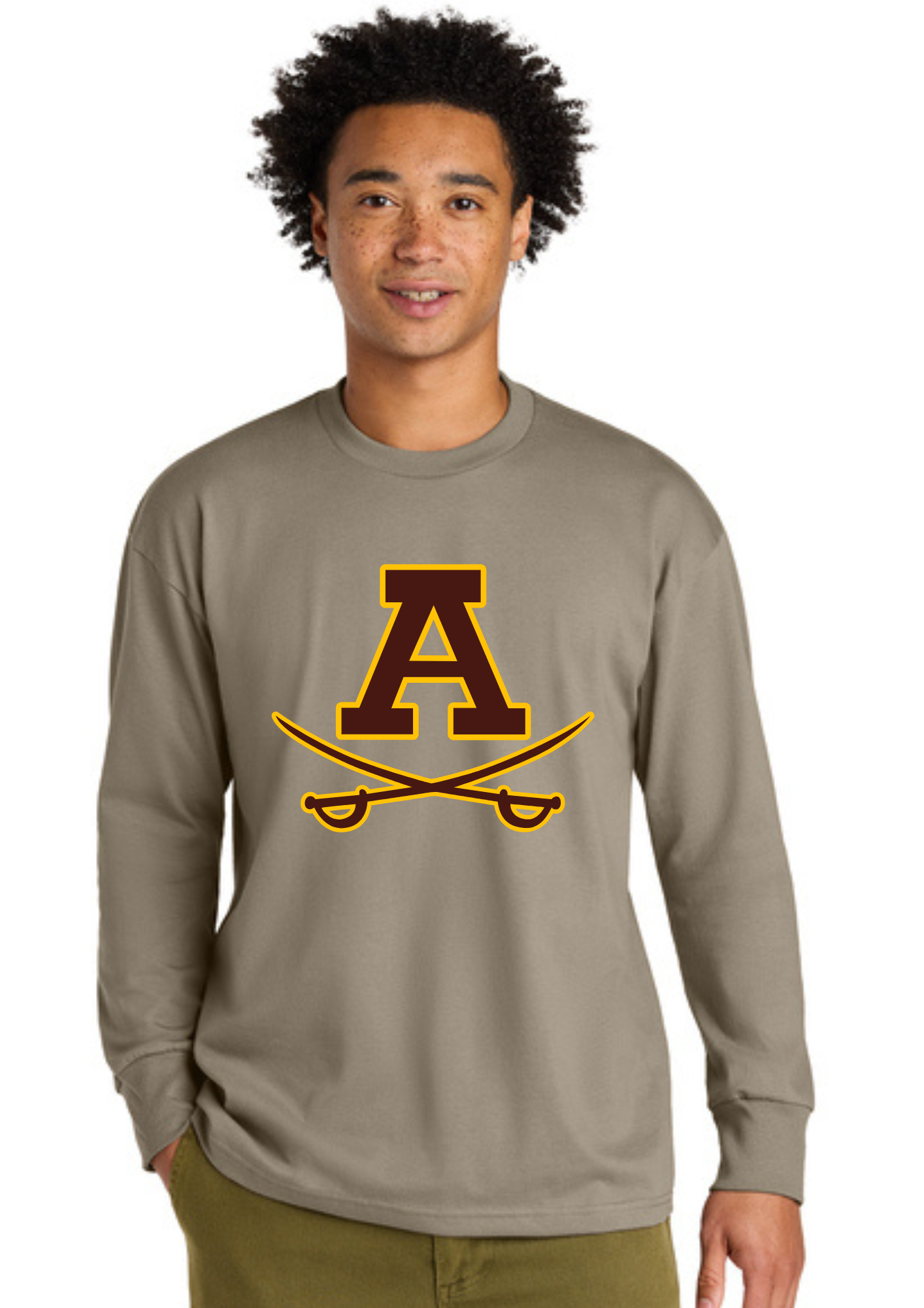 Adams Heavyweight Long Sleeve Tee