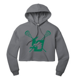LO Dragons Lacrosse Women’s Sponge Fleece Cropped Fleece Hoodie