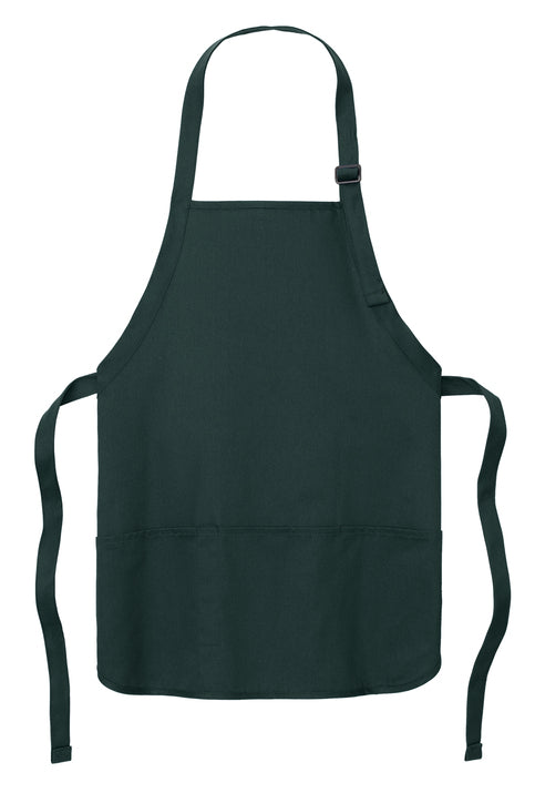 Dragon Chef Medium-Length Apron with Pouch Pockets