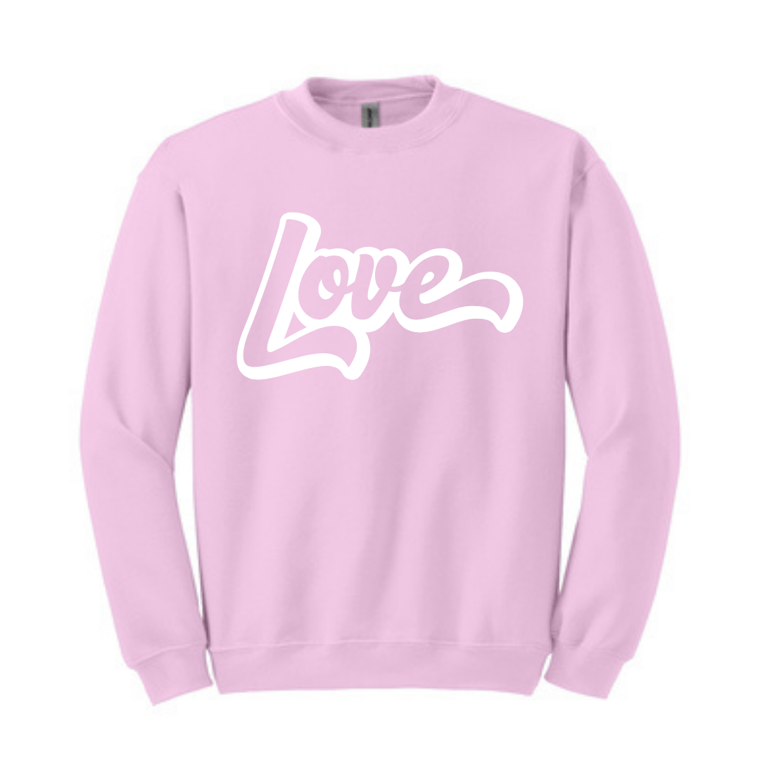 Love Heavy Blend Crew Neck Sweatshirt