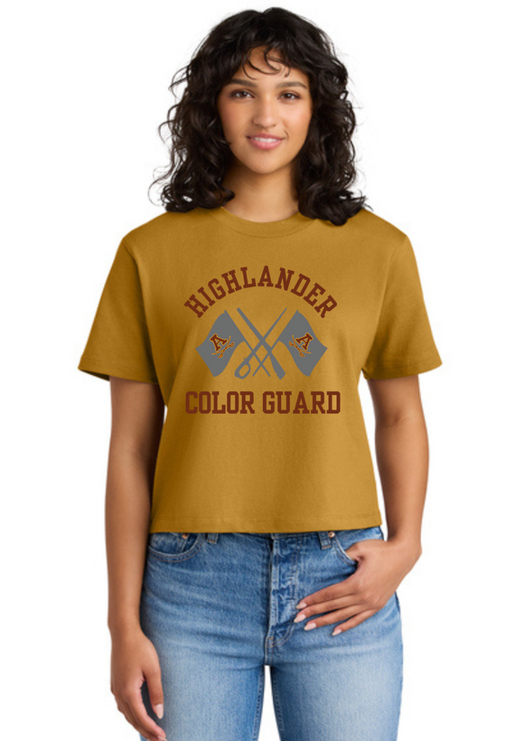 Adams Color Guard Women's Heavyweight Boxy Tee