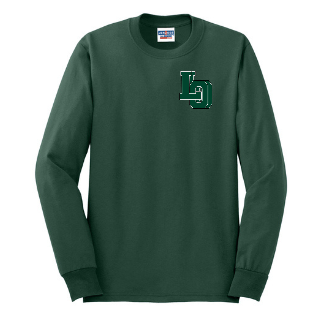 LO 50/50 Cotton/Poly Long Sleeve T-Shirt - Lacrosse