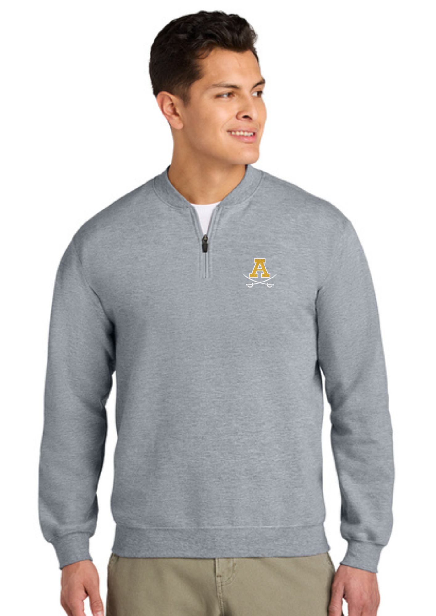 Adams Softstyle® Midweight Fleece 1/4-Zip