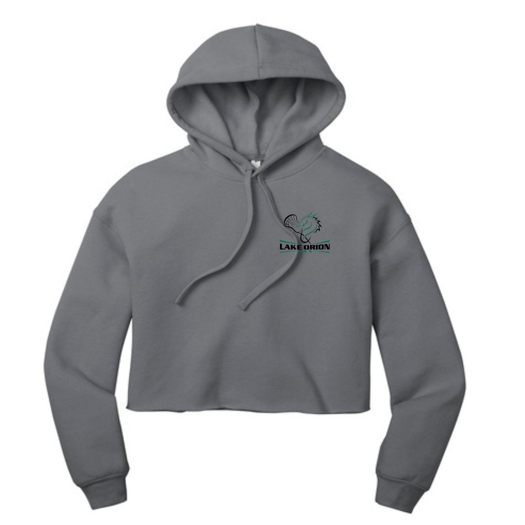 Lake Orion LAX Lacrosse Women’s Sponge Fleece Cropped Fleece Hoodie