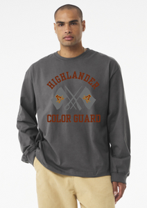 Adams Color Guard BELLA+CANVAS® Unisex 7.5-Ounce Heavyweight Long Sleeve Tee
