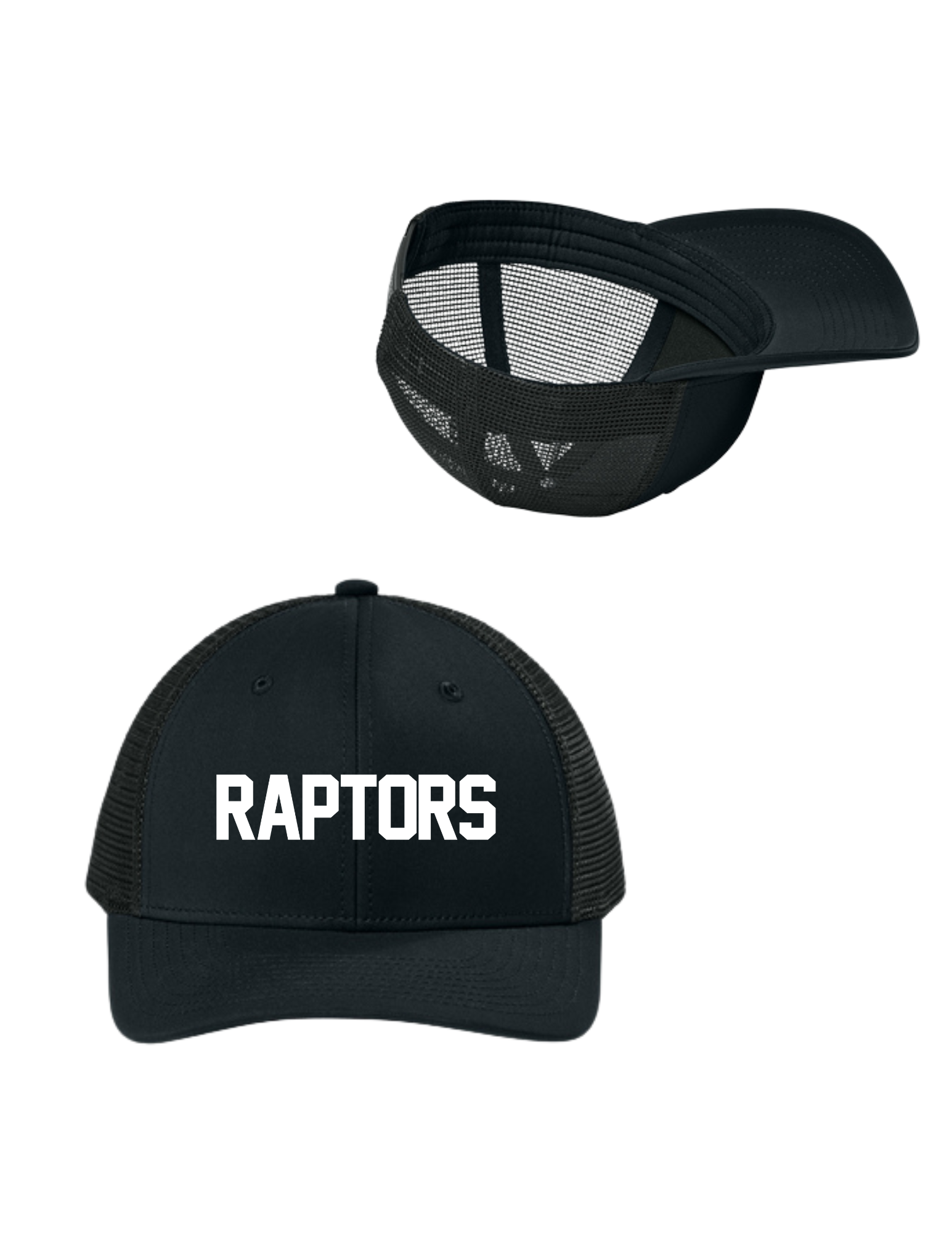 Raptors PUFF Embroidery Club Trucker Cap