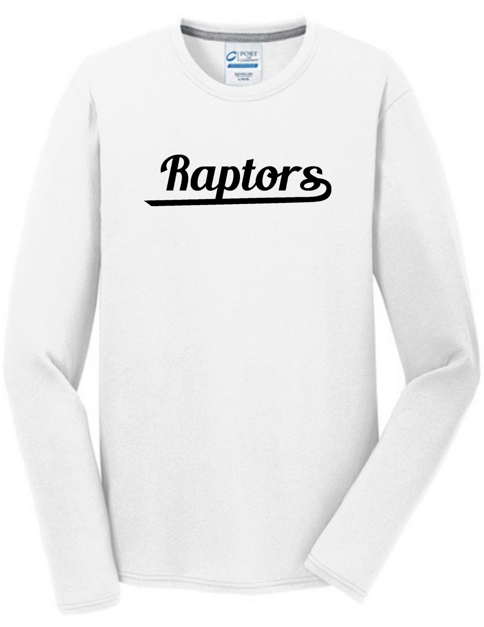 Raptors Long Sleeve Performance Blend Tee