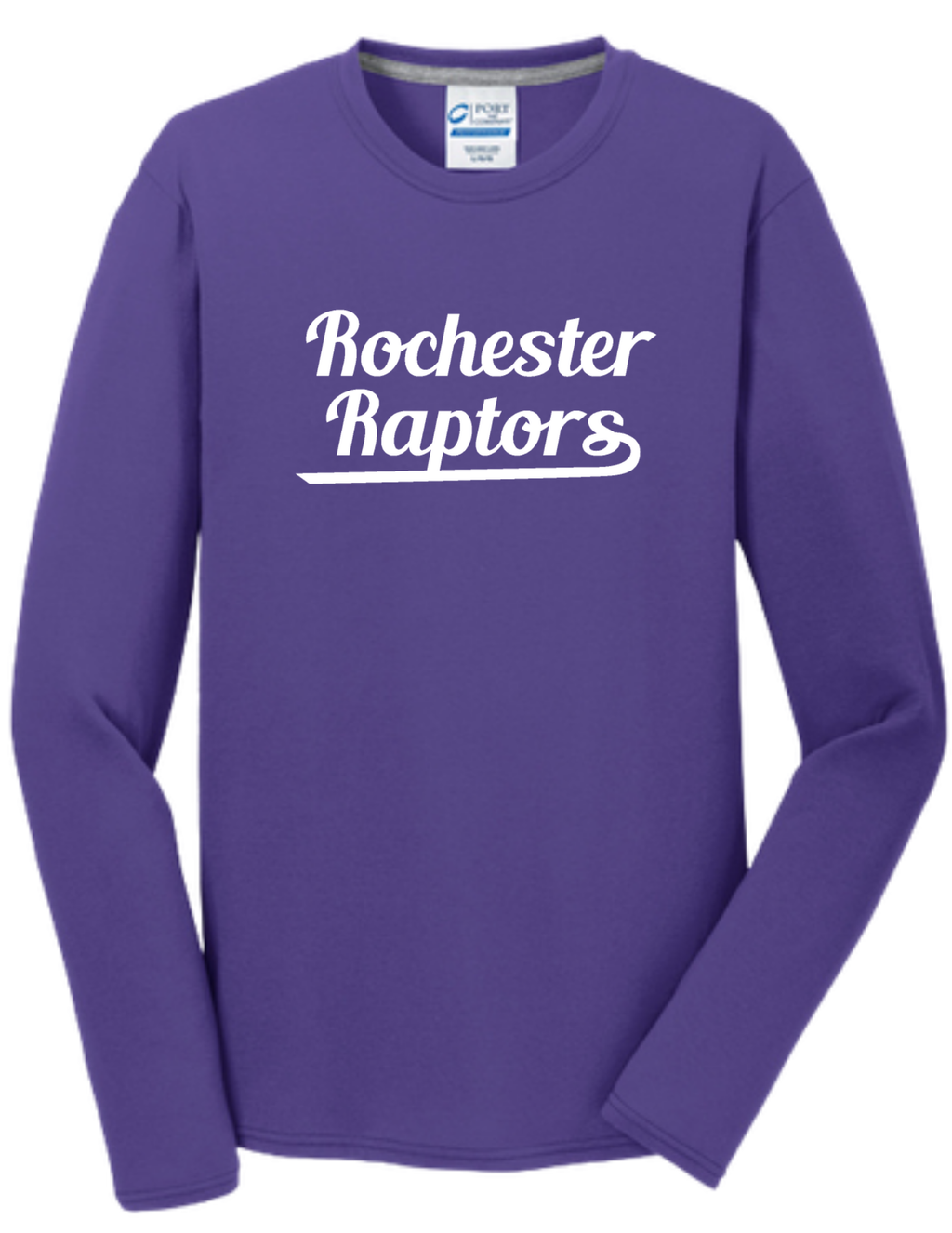 Rochester Raptors Long Sleeve Performance Blend Tee