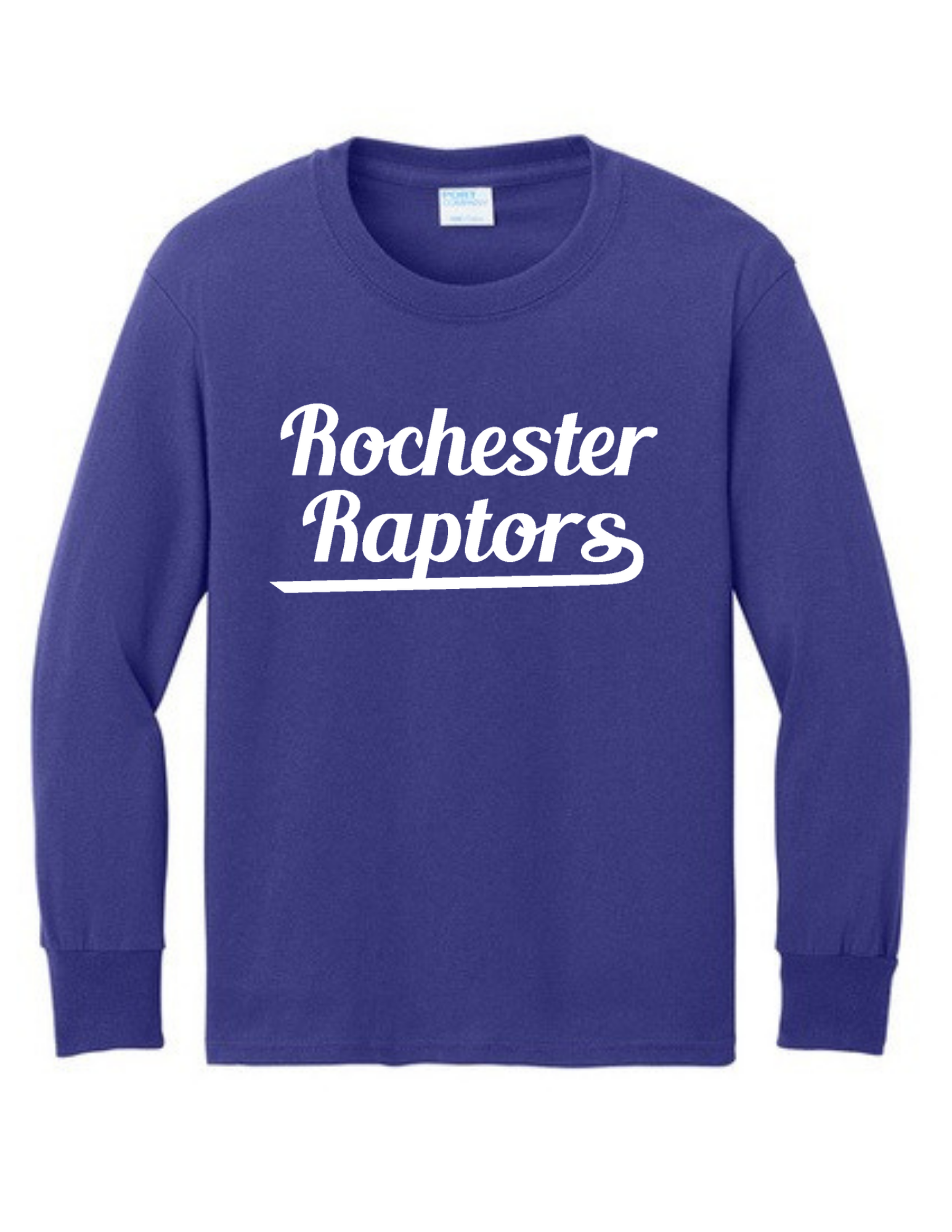 Rochester Raptors Youth Long Sleeve Core Cotton Tee