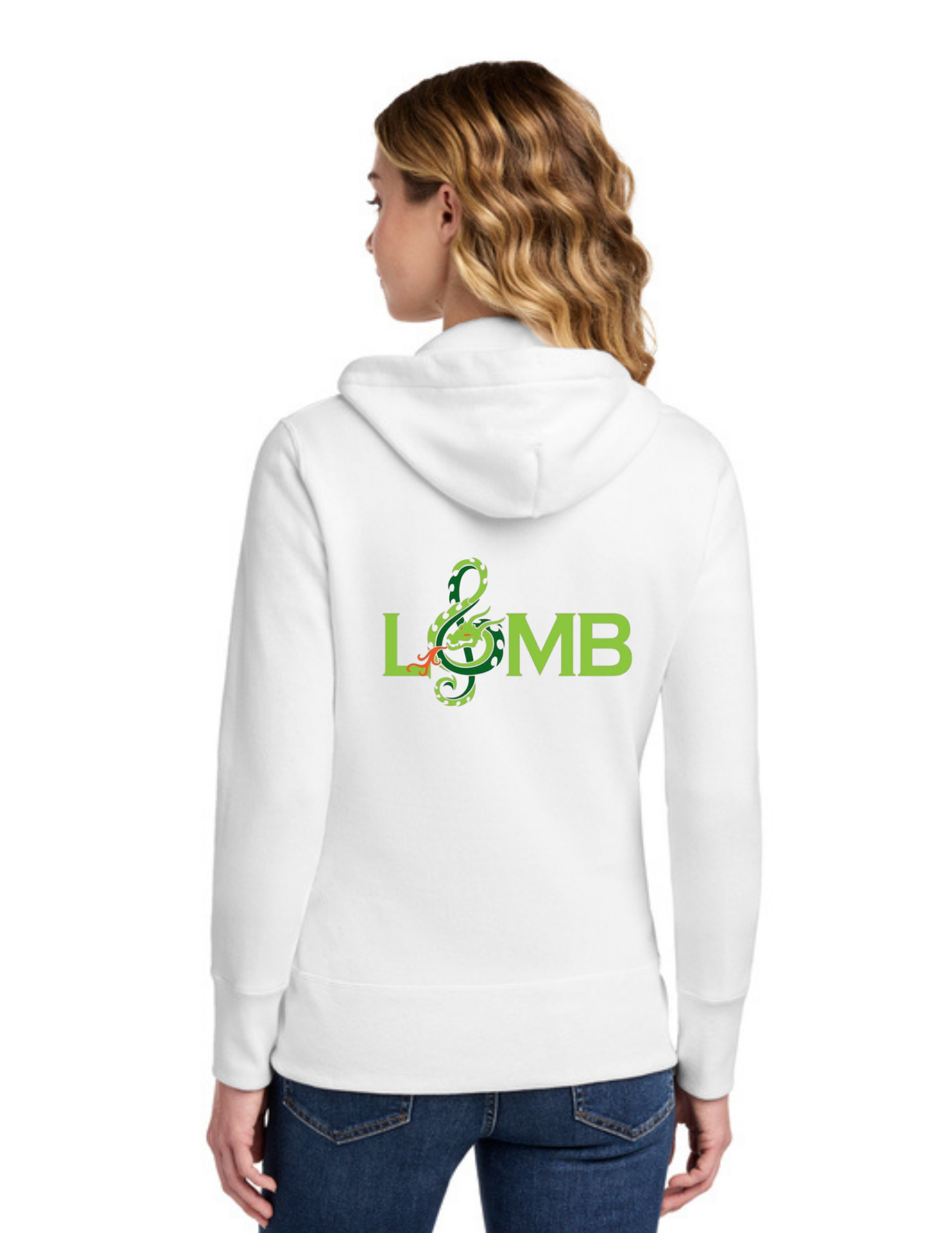 LOMB Women's Core Fleece Full-Zip Hooded Sweatshirt