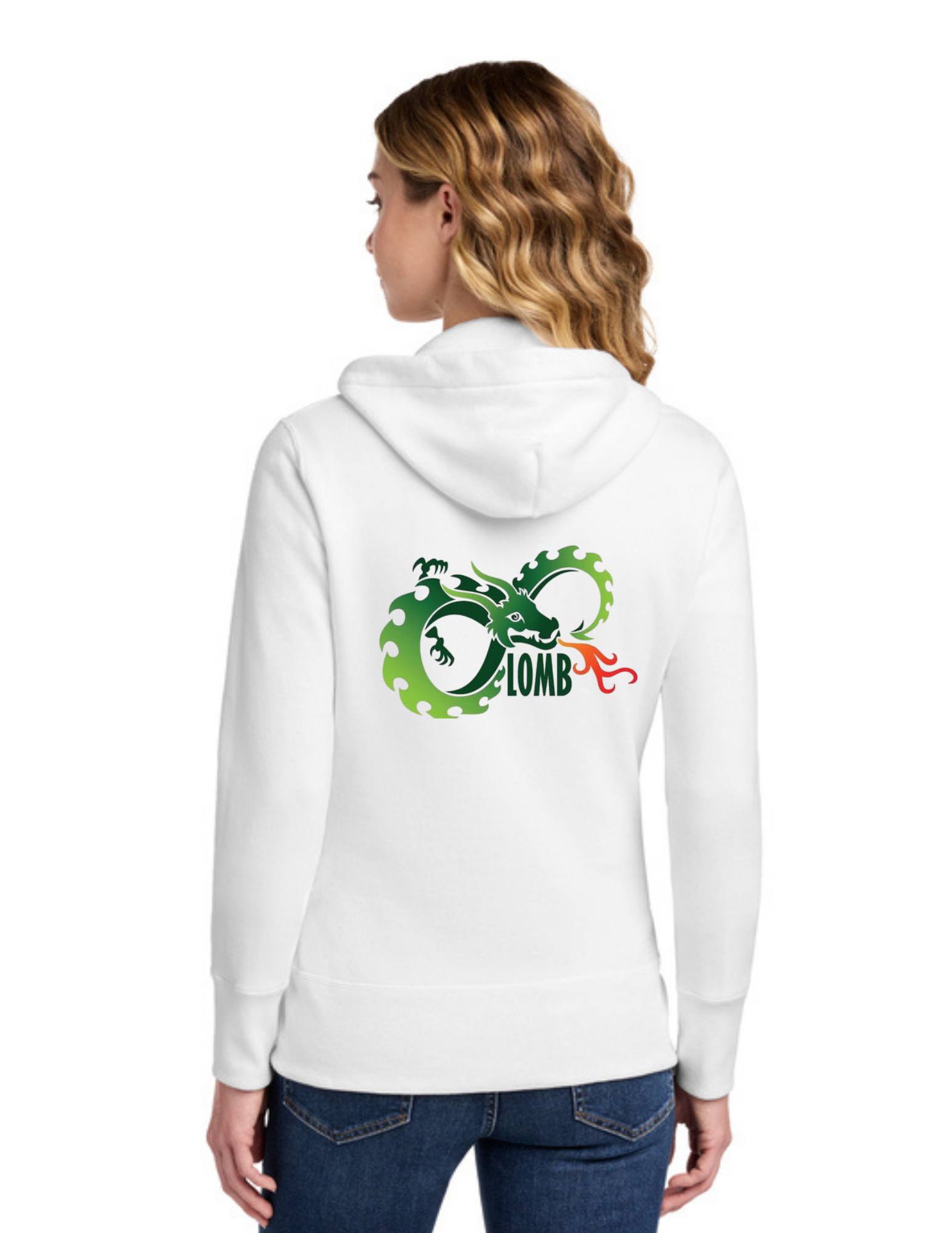 LOMB Women's Core Fleece Full-Zip Hooded Sweatshirt