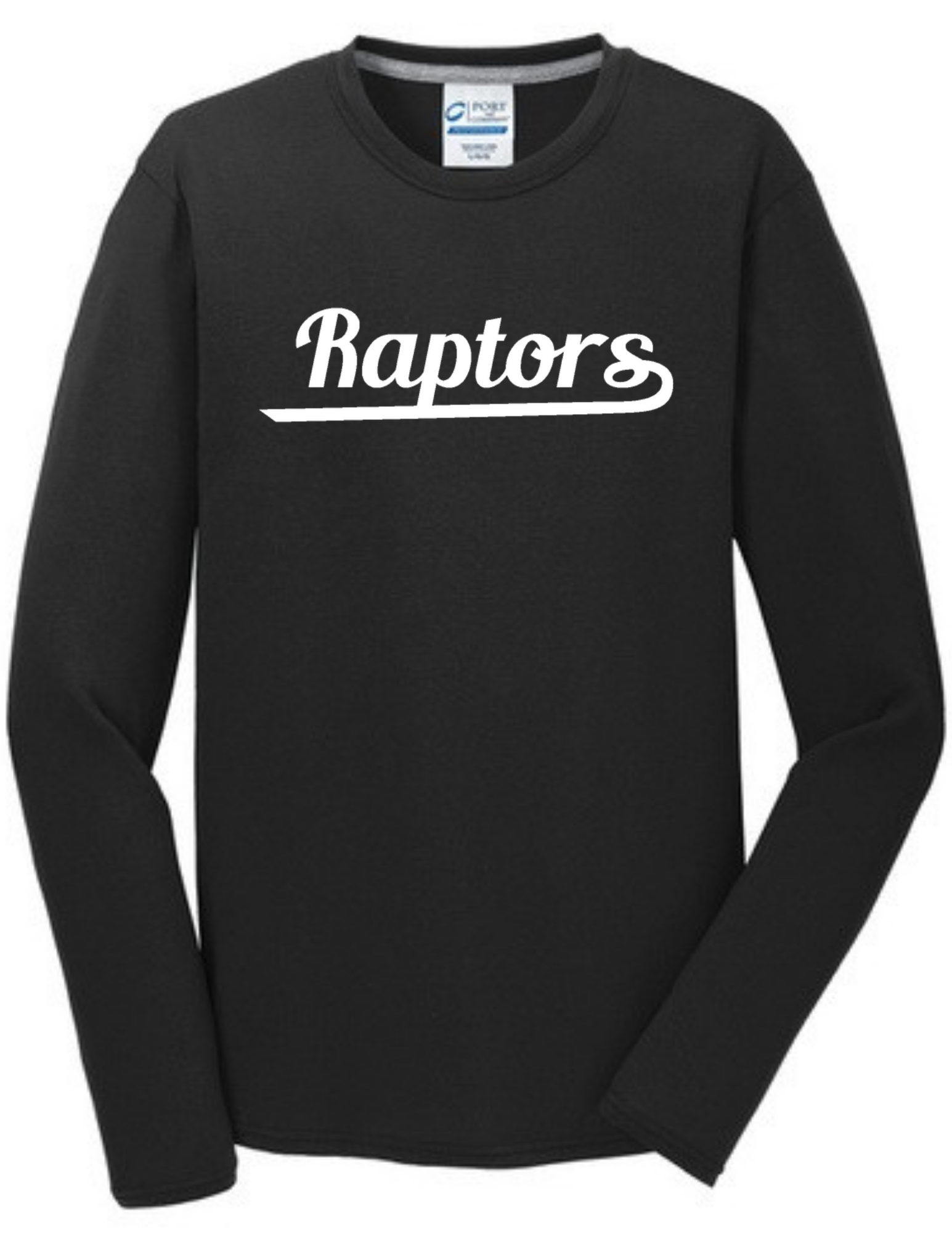Raptors Long Sleeve Performance Blend Tee
