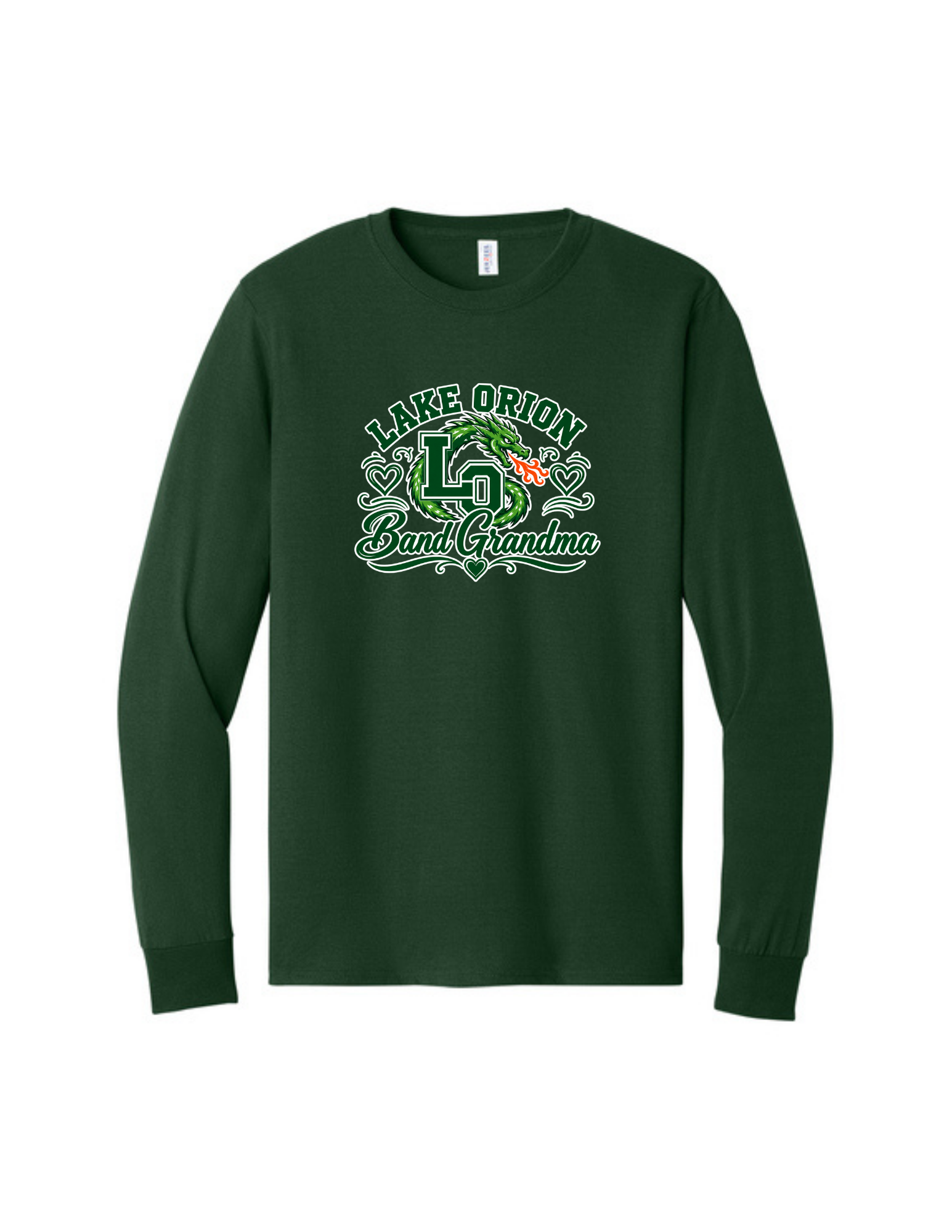 LO Band Grandma Dri-Power® 50/50 Cotton/Poly Long Sleeve T- Shirt