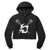 LO Dragons Lacrosse Women’s Sponge Fleece Cropped Fleece Hoodie