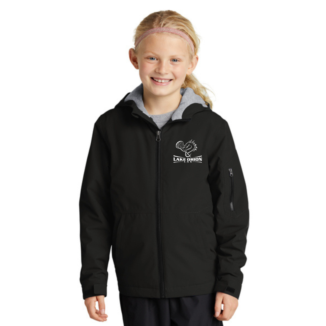 Lake Orion LAX Lacrosse Youth Waterproof Insulated Jacket