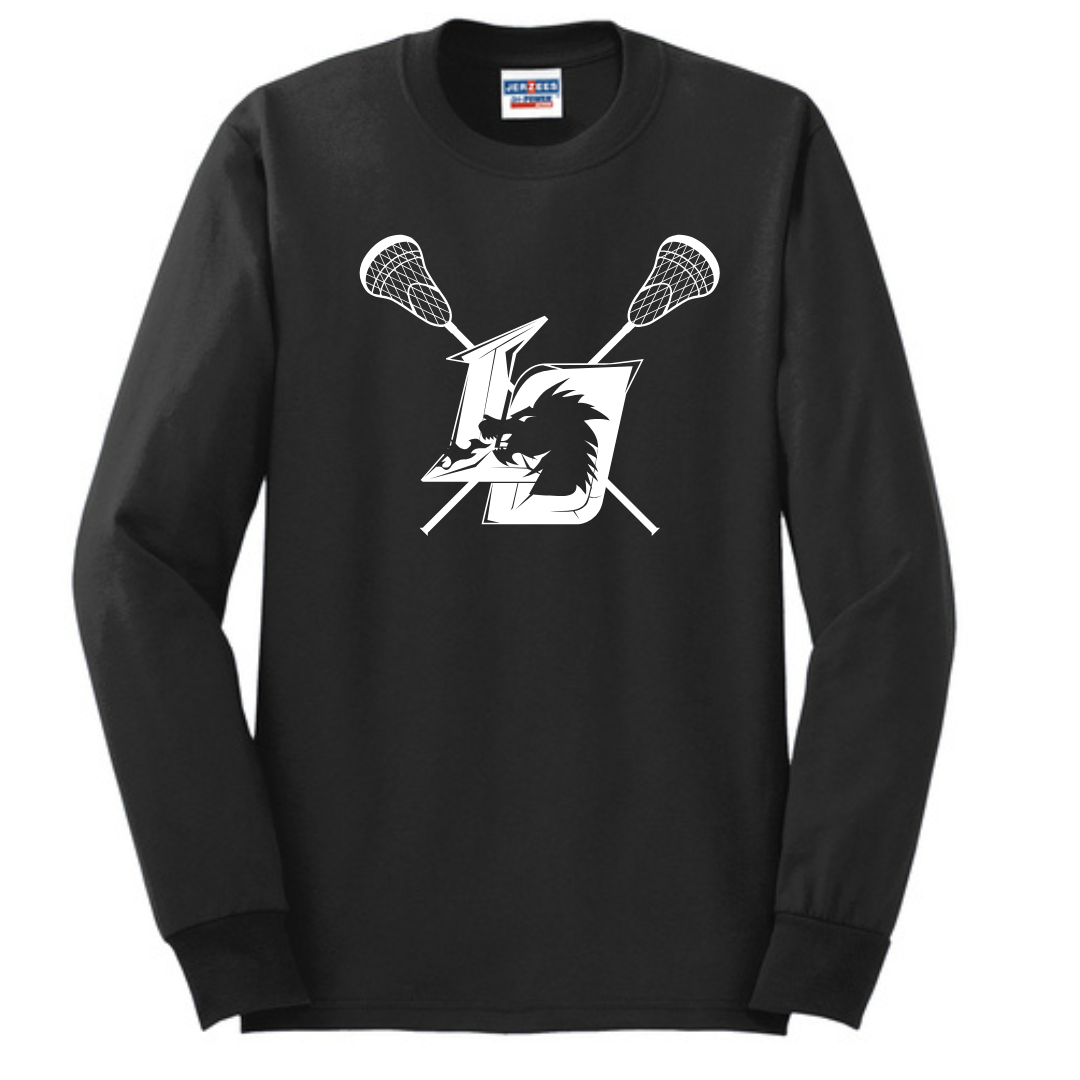 LO Dragons Lacrosse 50/50 Cotton/Poly Long Sleeve T-Shirt