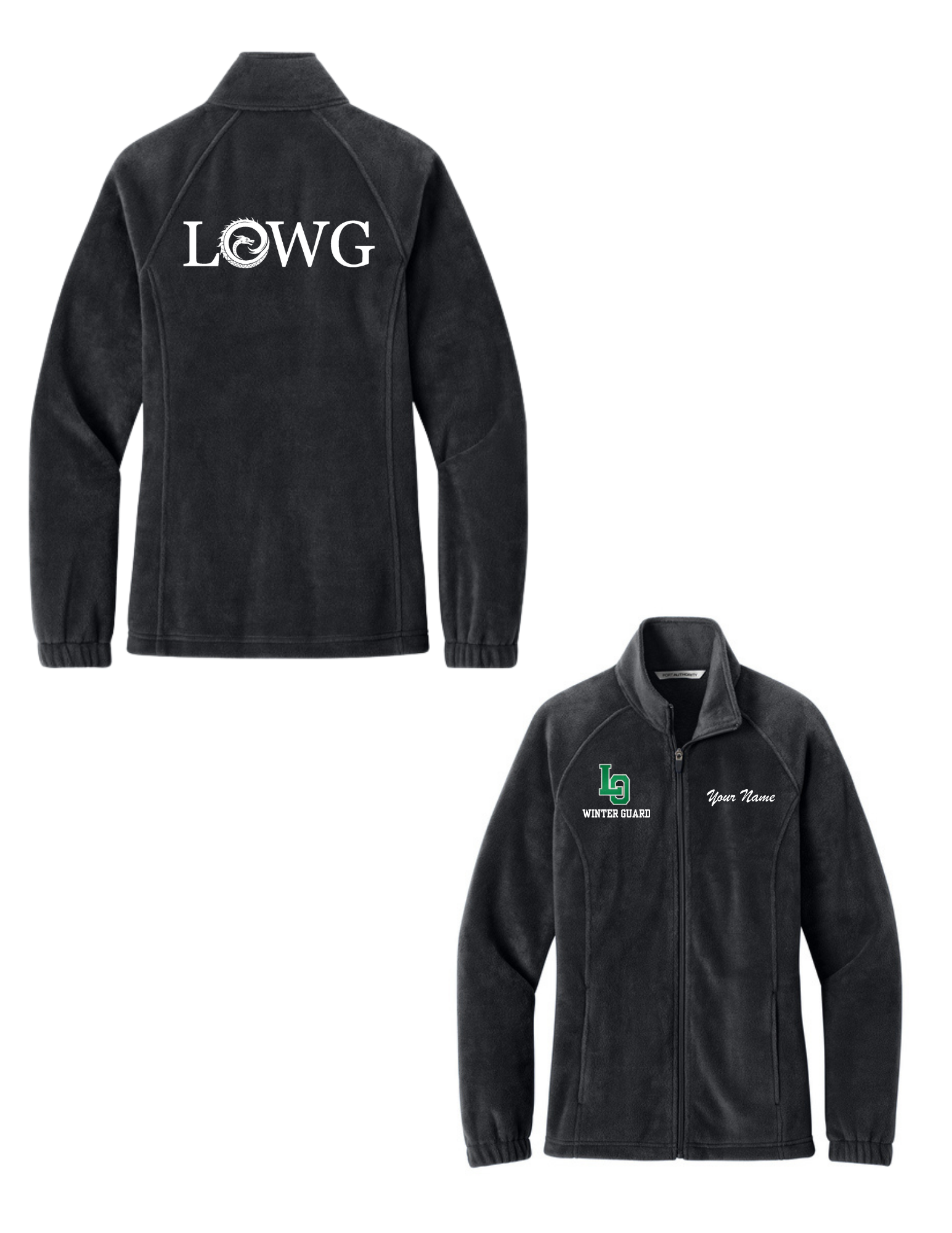 LO Winter Guard Women's Plush Fleece Full-Zip Jacket