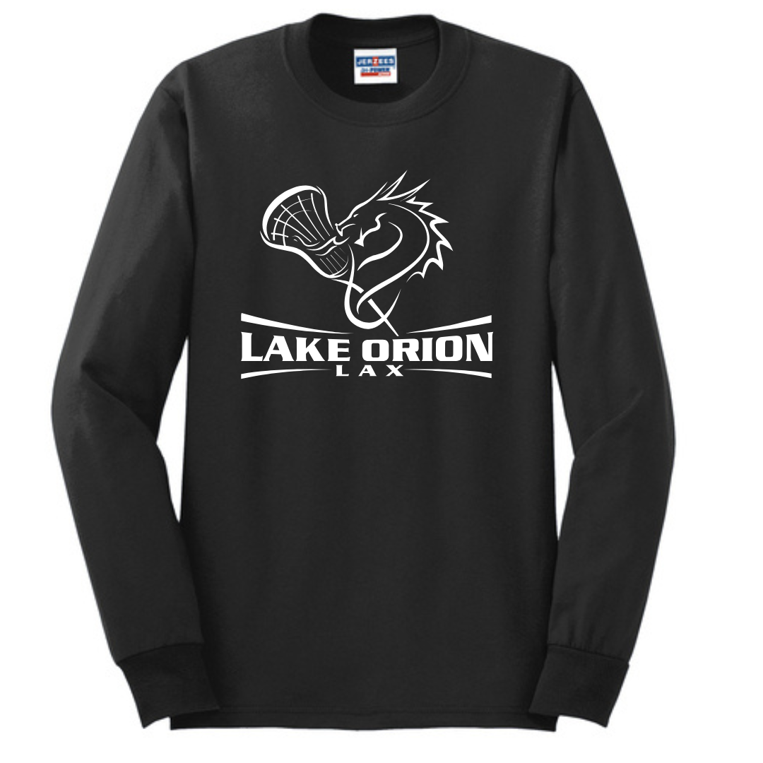Lake Orion LAX Lacrosse 50/50 Cotton/Poly Long Sleeve T-Shirt
