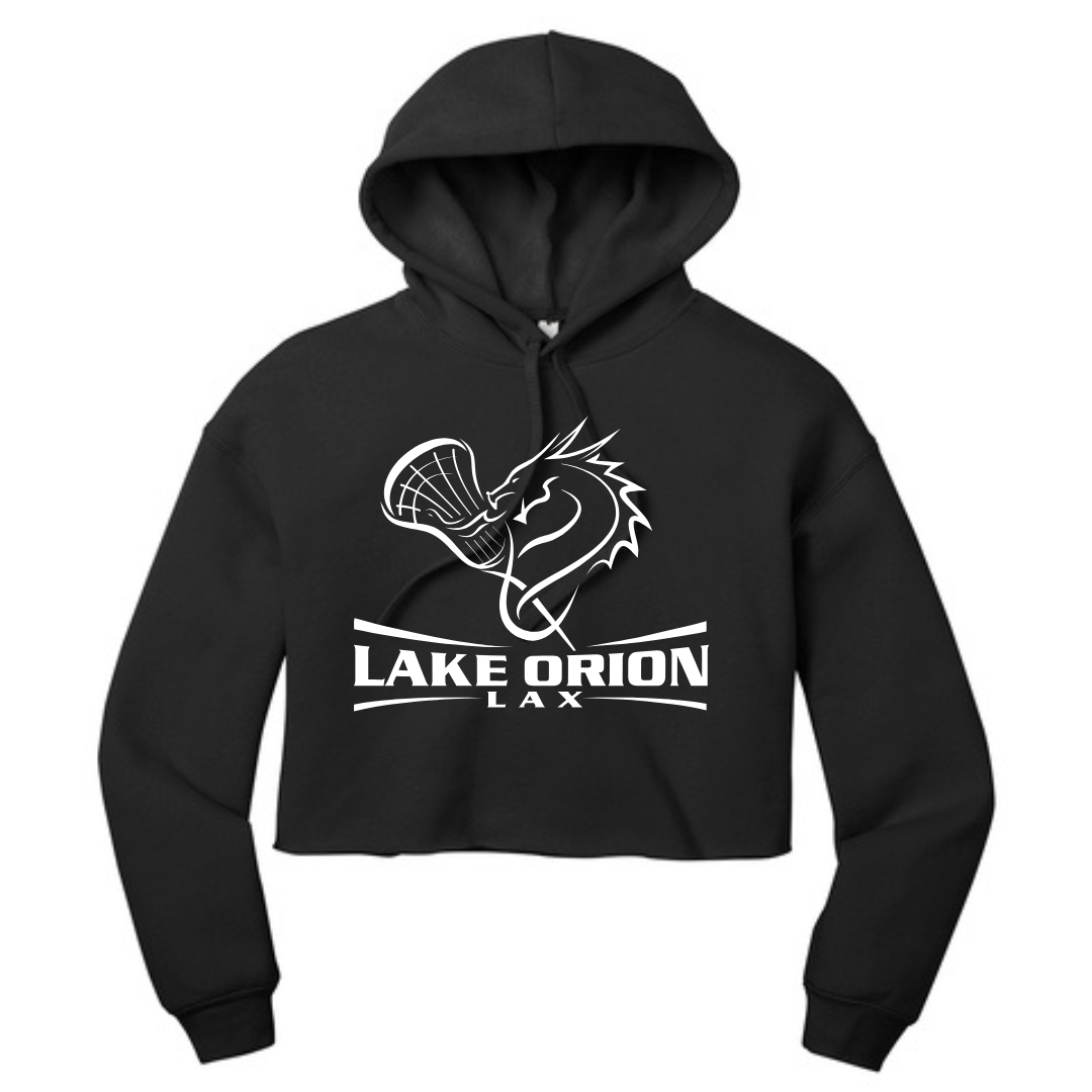 Lake Orion LAX Lacrosse Women’s Sponge Fleece Cropped Fleece Hoodie