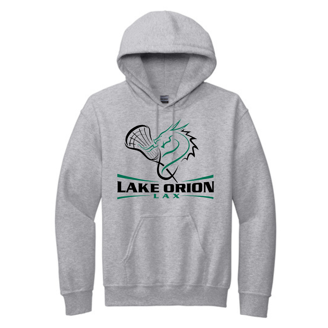 Lake Orion LAX Lacrosse Pullover Hooded Sweatshirt