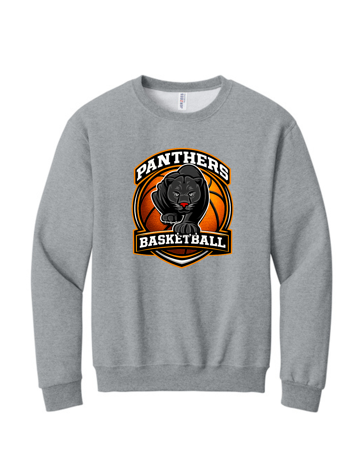 Panthers Basketball NuBlend® Crewneck Sweatshirt