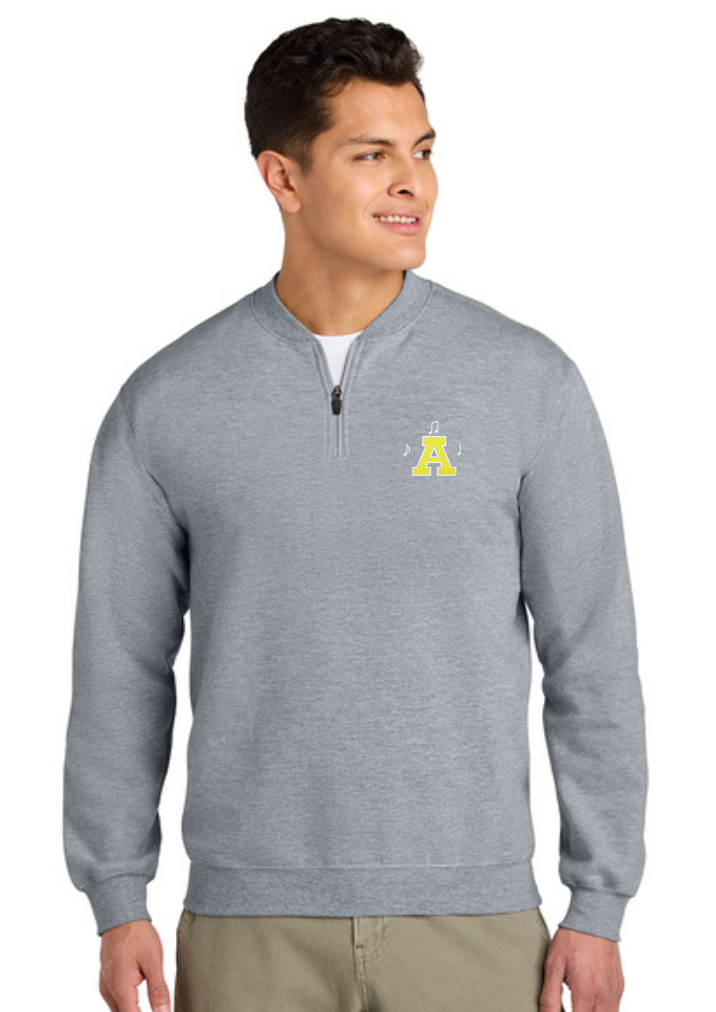 Adams Softstyle® Midweight Fleece 1/4-Zip