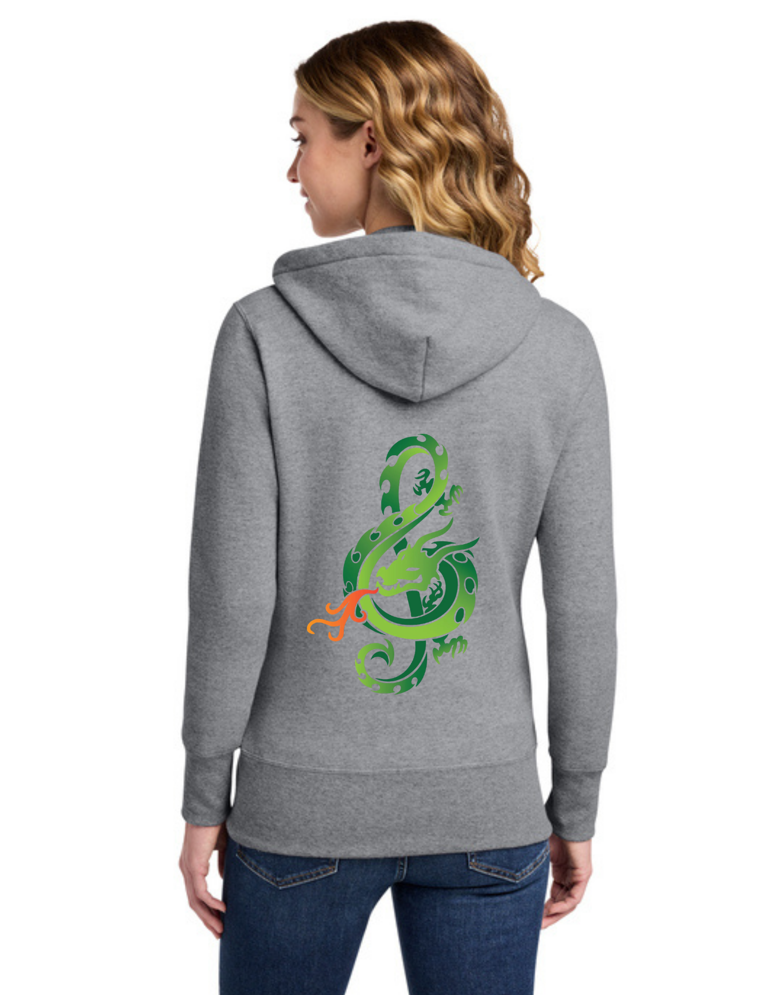 LOMB Women's Core Fleece Full-Zip Hooded Sweatshirt
