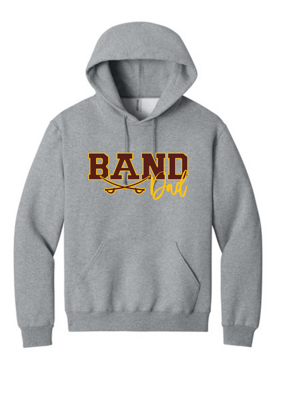 Adams Band Dad - Jerzees Rugged™ Unisex Hooded Sweatshirt