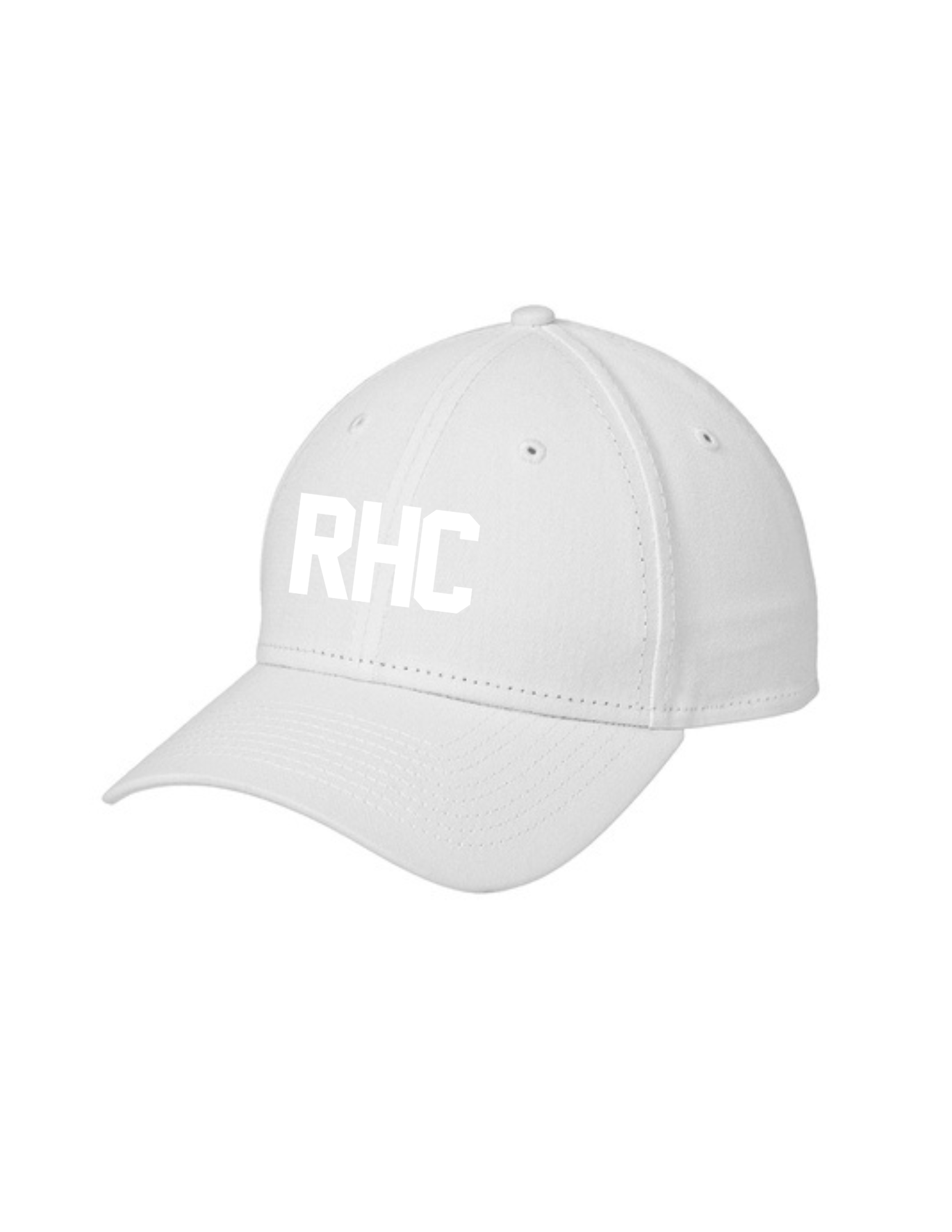 Raptors RHC Tone-on-Tone PUFF Embroidery Adjustable Structured Cap