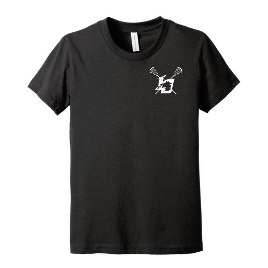 Lake Orion Dragons Lacrosse BELLA+CANVAS® Youth Heather CVC Tee