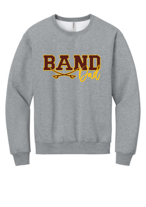 Adams Band Dad - Jerzees Rugged™ Unisex Crewneck Sweatshirt