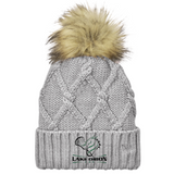 Lake Orion LAX Lacrosse New Era ® Faux Fur Pom Beanie