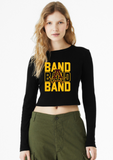 Adams Band BELLA+CANVAS® Women's Micro Rib Long Sleeve Baby Tee