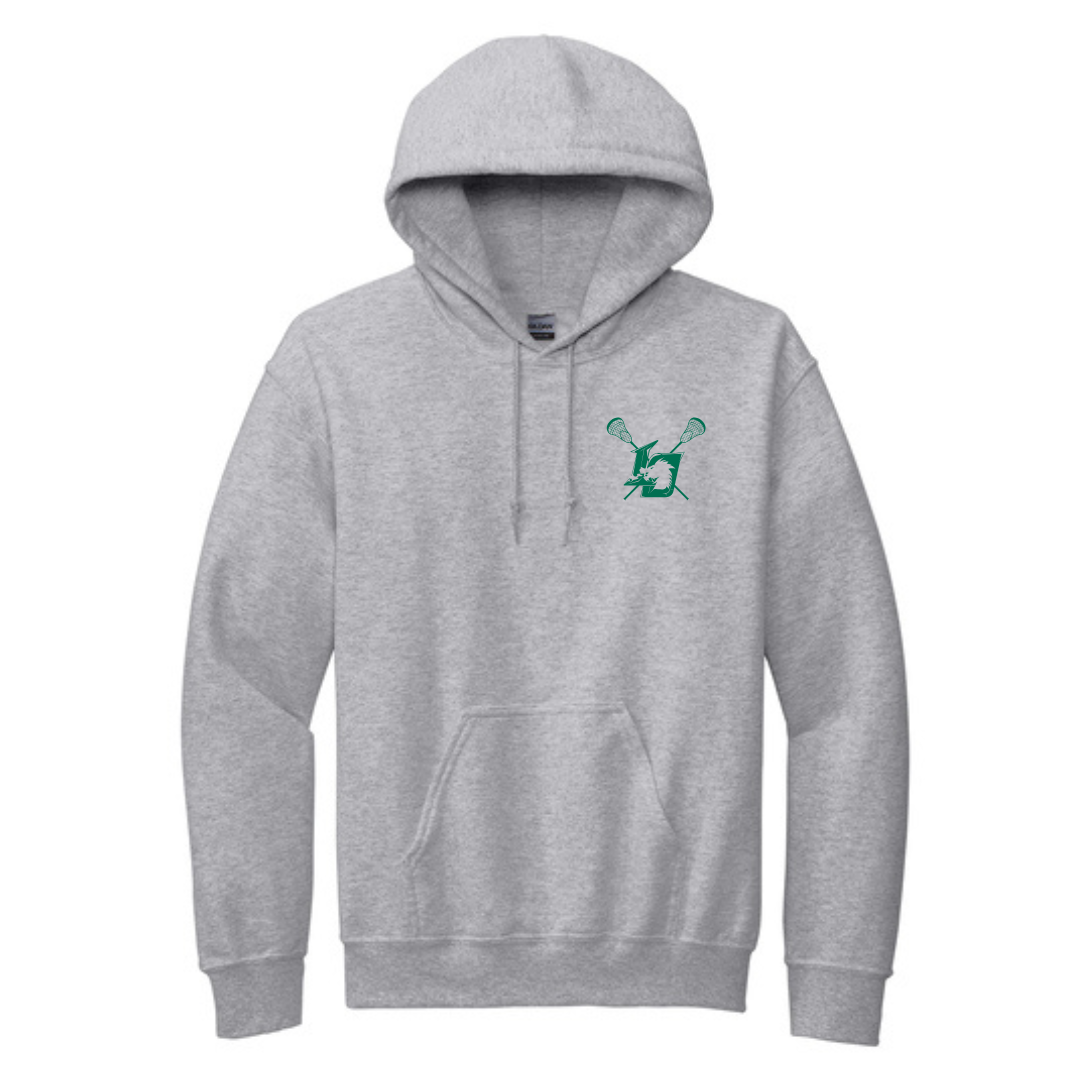 LO Dragons Lacrosse Pullover Hooded Sweatshirt