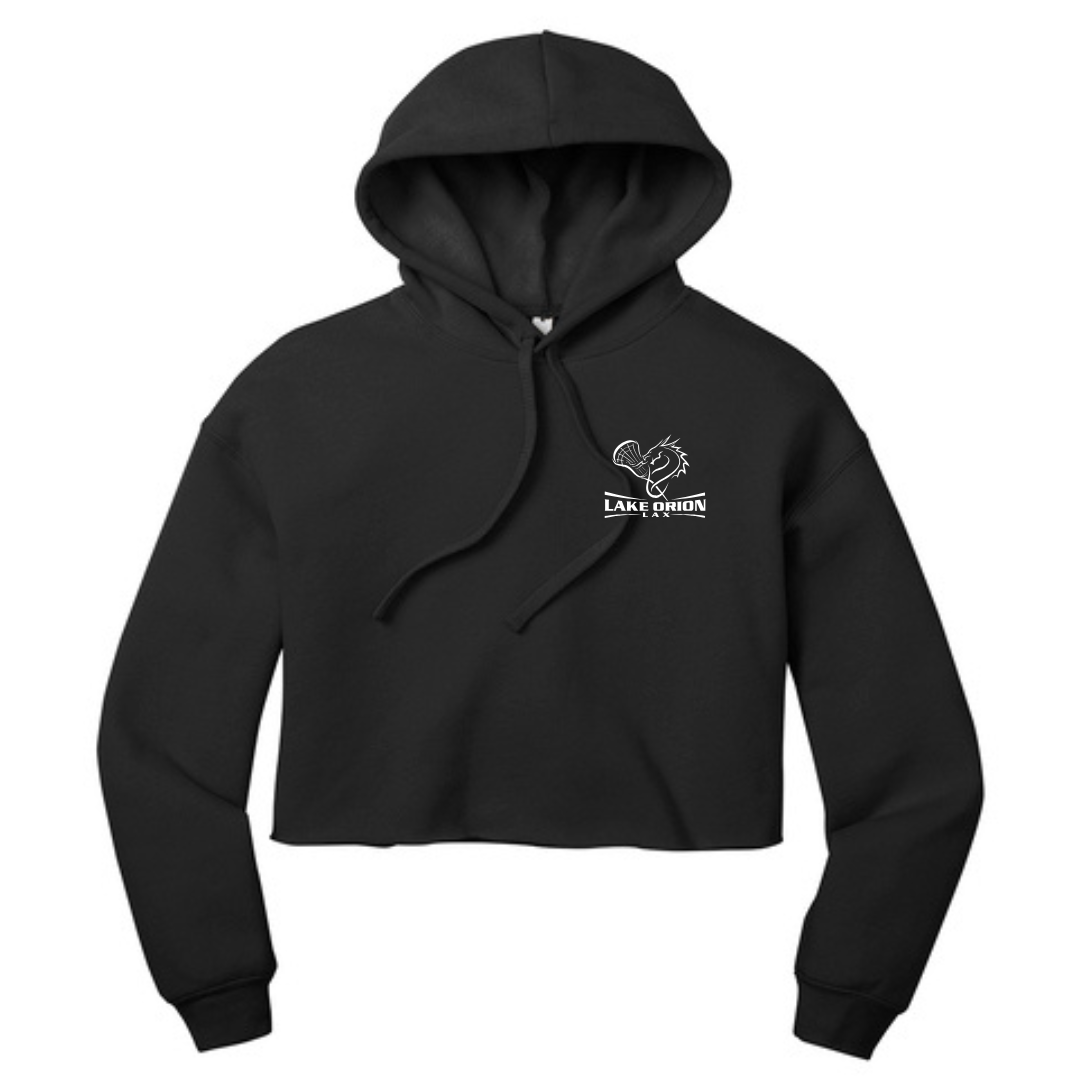 Lake Orion LAX Lacrosse Women’s Sponge Fleece Cropped Fleece Hoodie