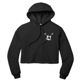 LO Dragons Lacrosse Women’s Sponge Fleece Cropped Fleece Hoodie