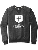 Jerzees ® Snow Heather French Terry Raglan Crew - The Positivity Project