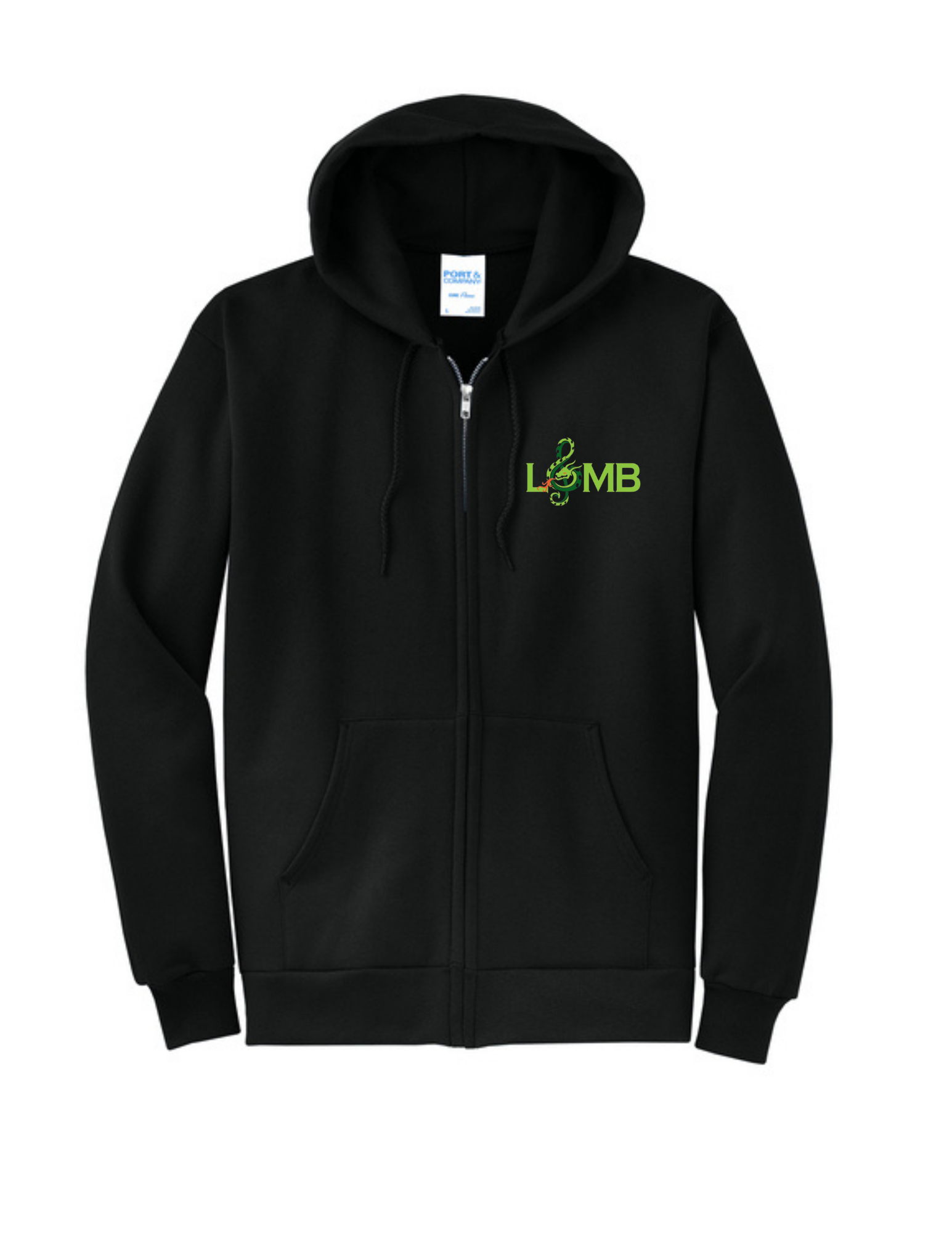 LOMB Core Fleece Full-Zip Hooded Sweatshirt