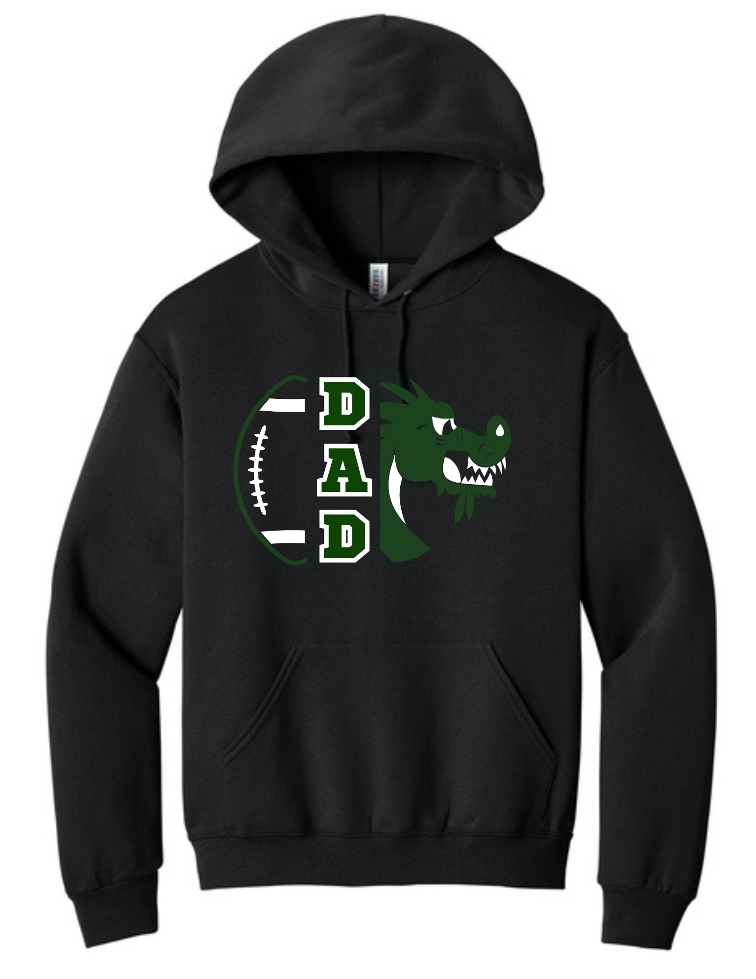 Football Dad NuBlend® Pullover Hooded Sweatshirt